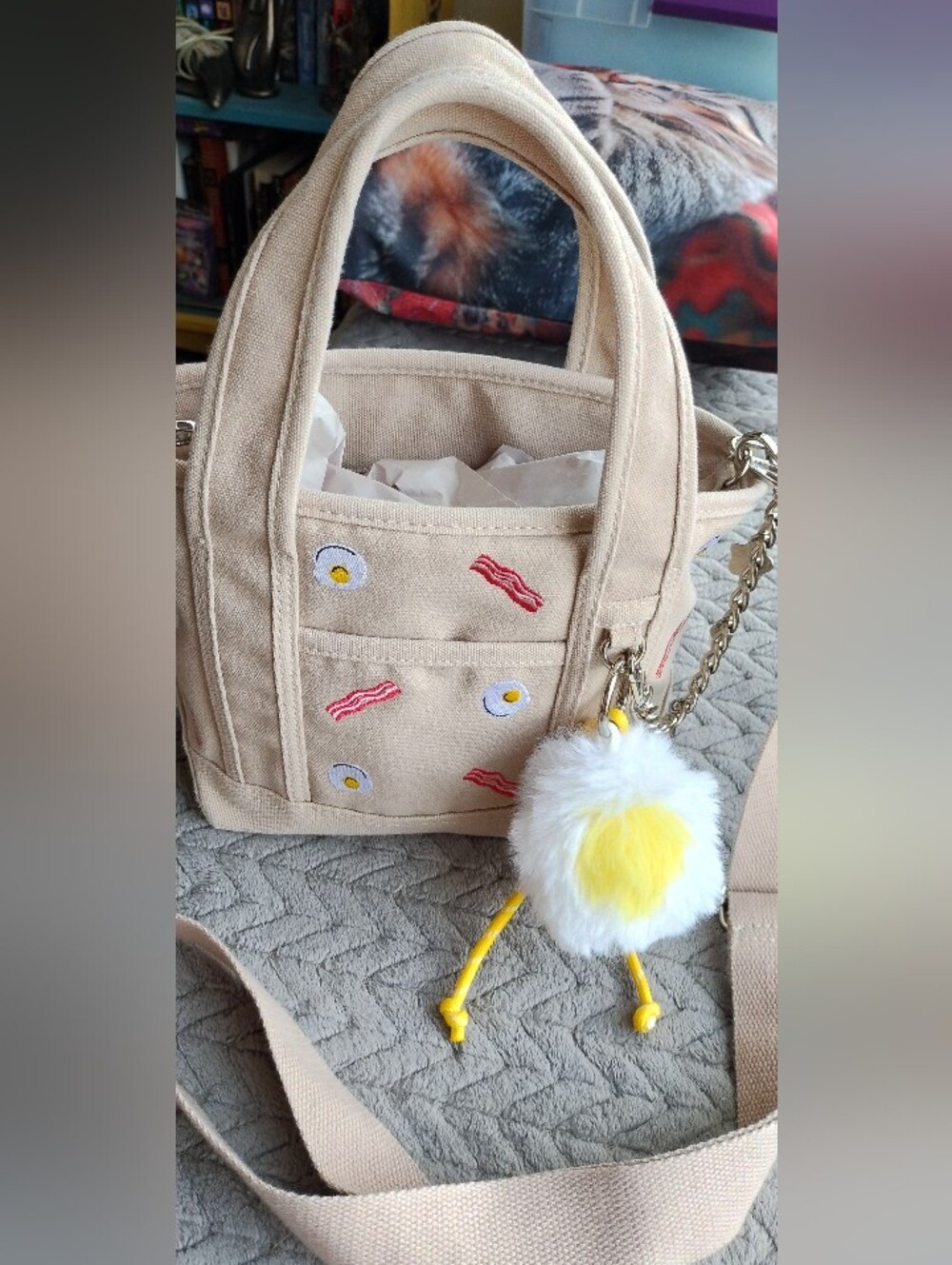 Madden Girl Bacon & Eggs Bag- TikTok Viral Bag